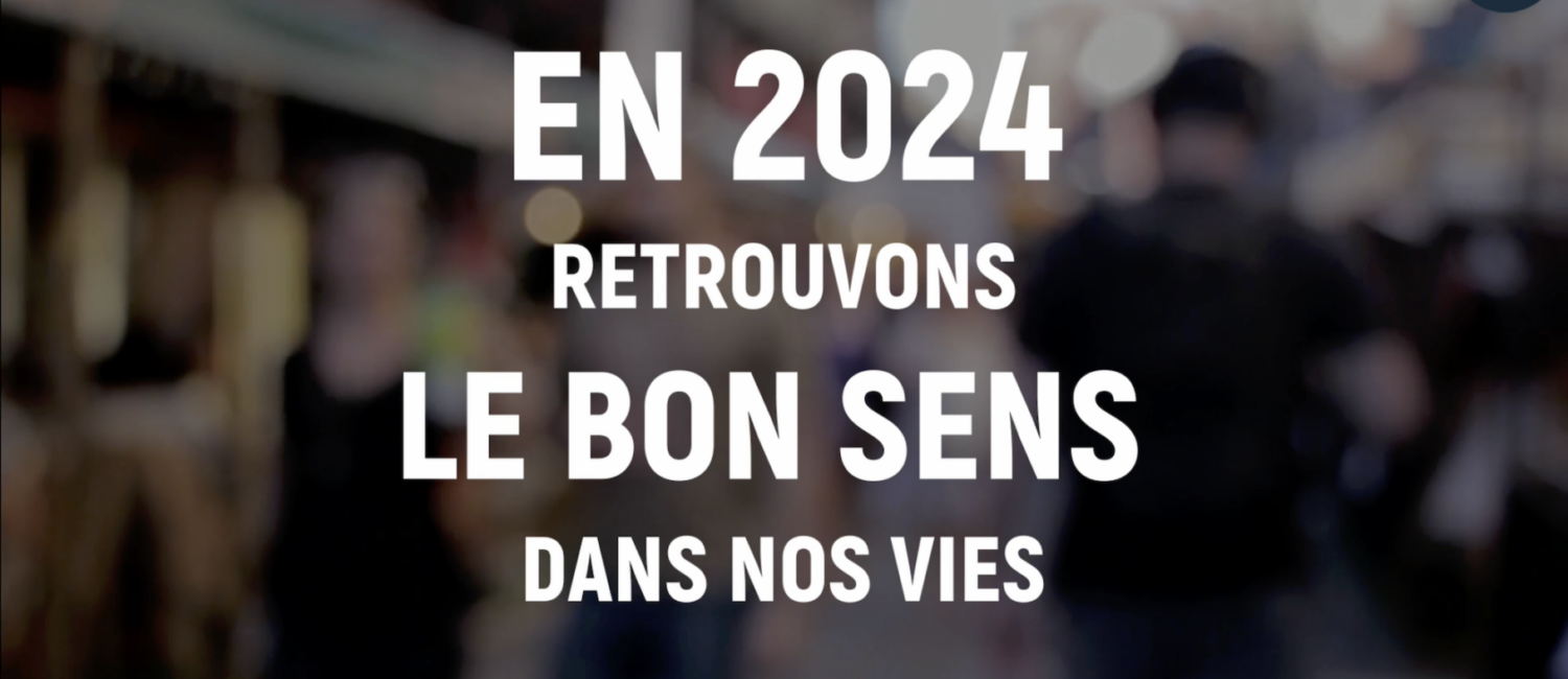En 2024, retrouvons le bon sens dans nos vies