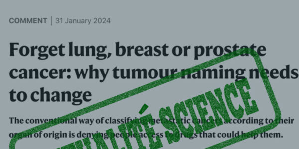 Une révolution dans la classification des cancers