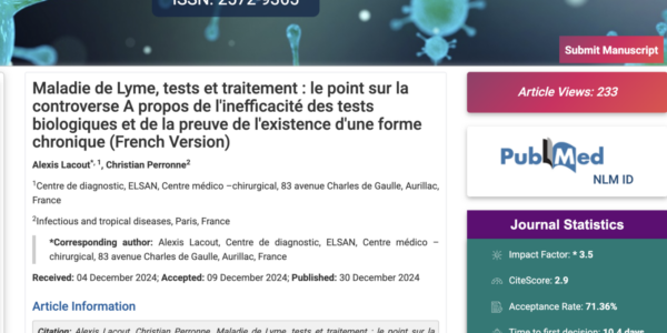 Maladie de Lyme Perronne Lacout