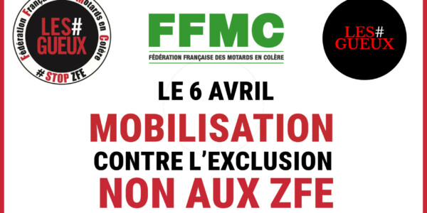 Le 6 avril, appel à la mobilisation contre les ZFE