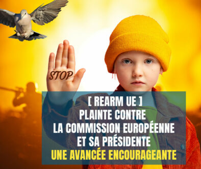 [ REARM UE ] Plainte de BonSens.org à la Médiatrice
