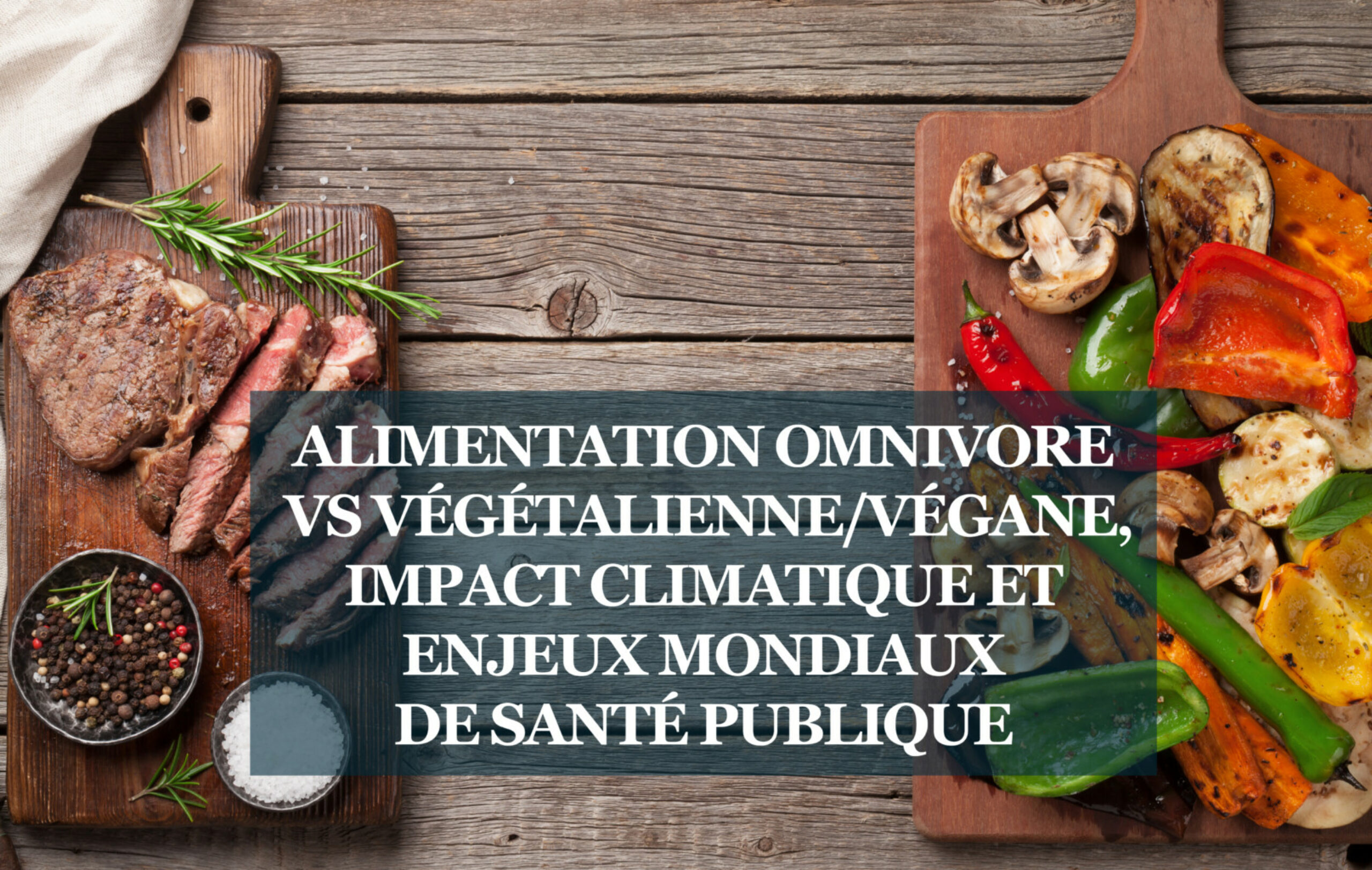 Rapport : Alimentation omnivore vs végétalienne/végane, impact climatique et enjeux mondiaux de Santé Publique