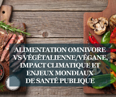 Rapport : Alimentation omnivore vs végétalienne/végane, impact climatique et enjeux mondiaux de Santé Publique