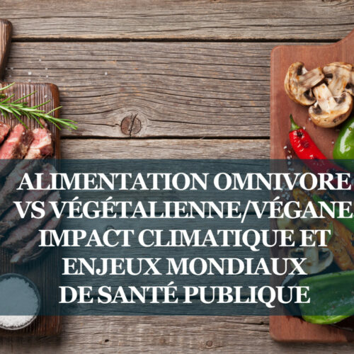 Rapport : Alimentation omnivore vs végétalienne/végane, impact climatique et enjeux mondiaux de Santé Publique