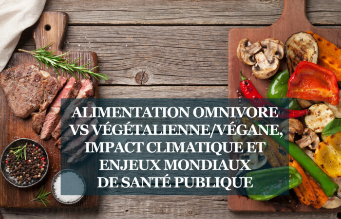 Rapport : Alimentation omnivore vs végétalienne/végane, impact climatique et enjeux mondiaux de Santé Publique
