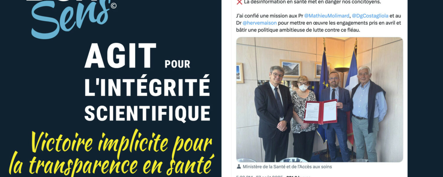 Victoire implicite pour la transparence en santé : à propos de notre demande de retrait de nominations d’experts controversés