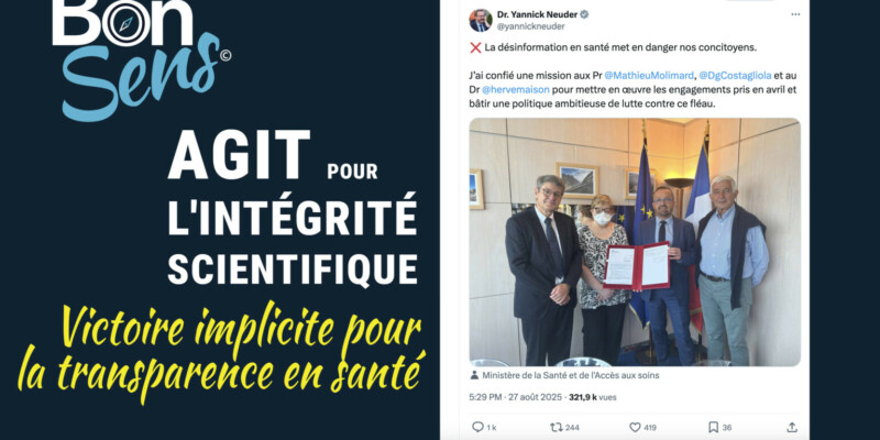 Victoire implicite pour la transparence en santé : à propos de notre demande de retrait de nominations d’experts controversés