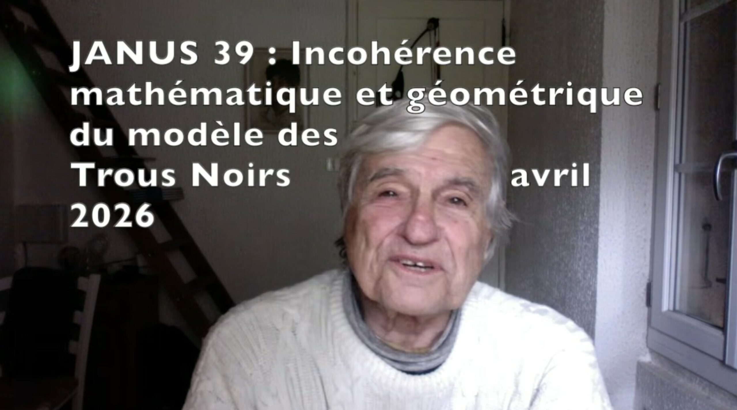 Le modèle du trou noir est une chimère mathématique et géométrique d&rsquo;après JP Petit et G. D&rsquo;agostini