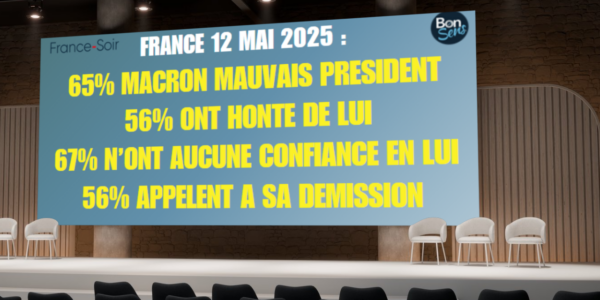 Sondage MIS Group pour France-Soir – BonSens : les Français expriment leur totale défiance envers Macron et plébiscitent le souverainisme. Santé Publique France mis en défaut sur la vaccination