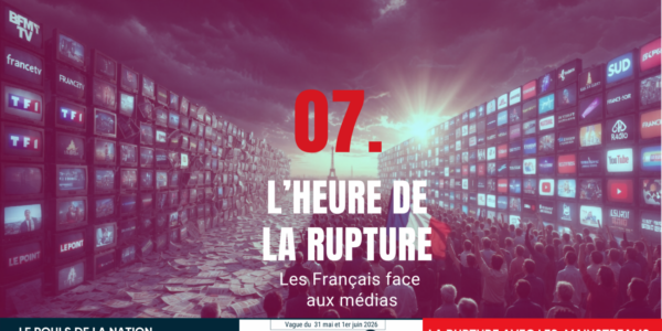 Sondage le pouls de la nation – « L’Heure de la Rupture » : les Français tournent massivement le dos aux médias mainstream – Juin 2026 – [7/12]