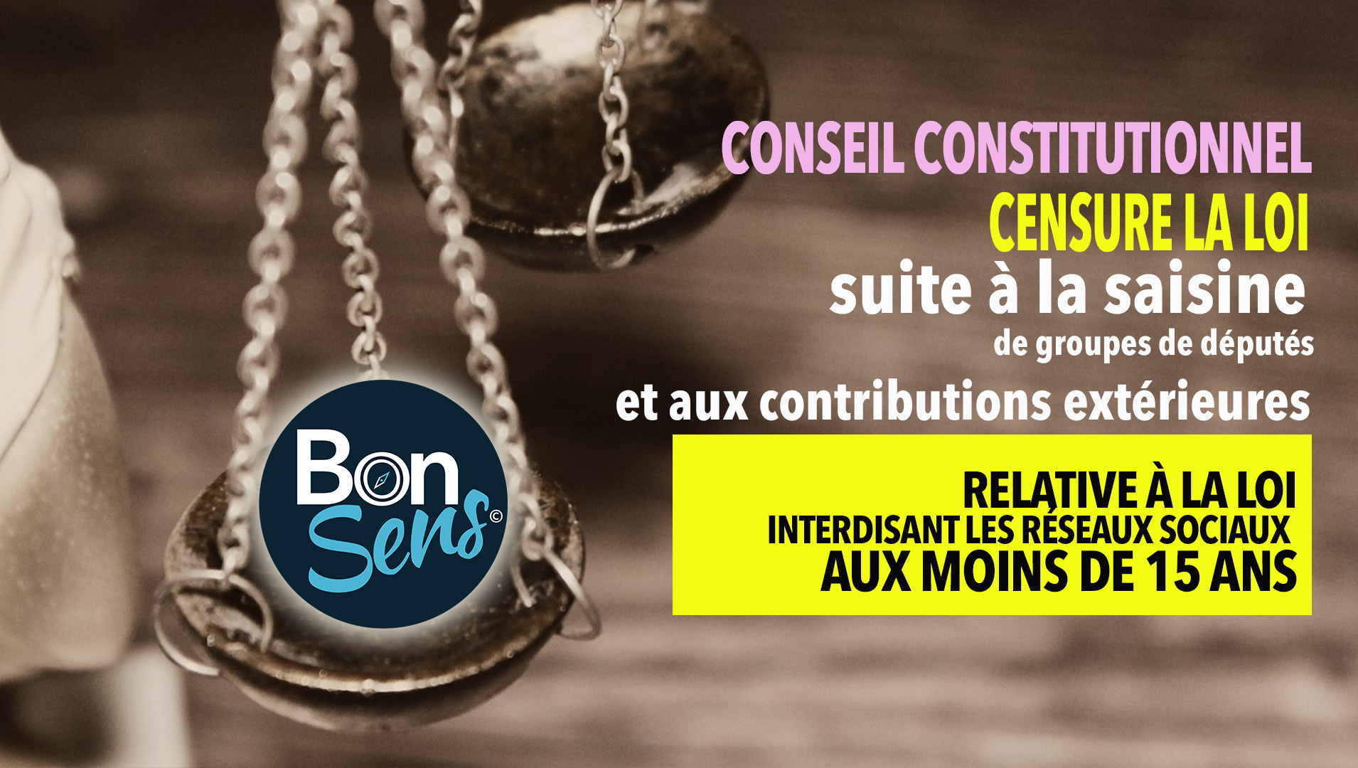 Le Conseil constitutionnel censure l’interdiction générale des réseaux sociaux aux moins de 15 ans : une victoire pour les libertés et le bon sens