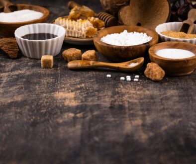 Various sugar replacement, healthy sweetener concept licence Envato pour Bonsens