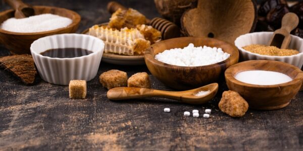 Various sugar replacement, healthy sweetener concept licence Envato pour Bonsens