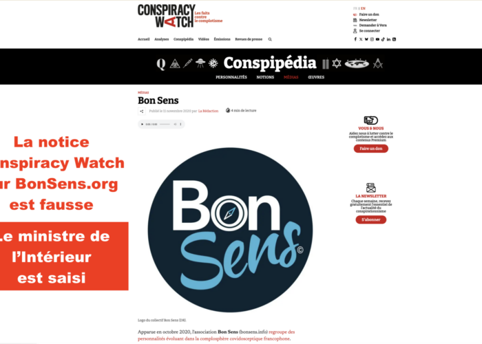 lettre-au-ministre-de-l-interieur a propos de Conspiracy watch